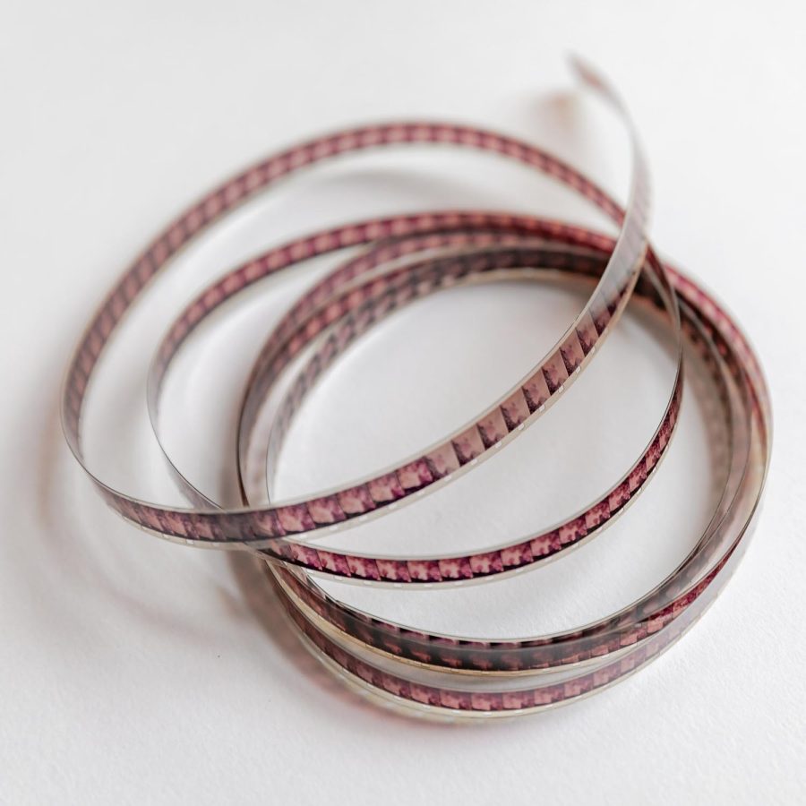 Vintage Super 8 film strips