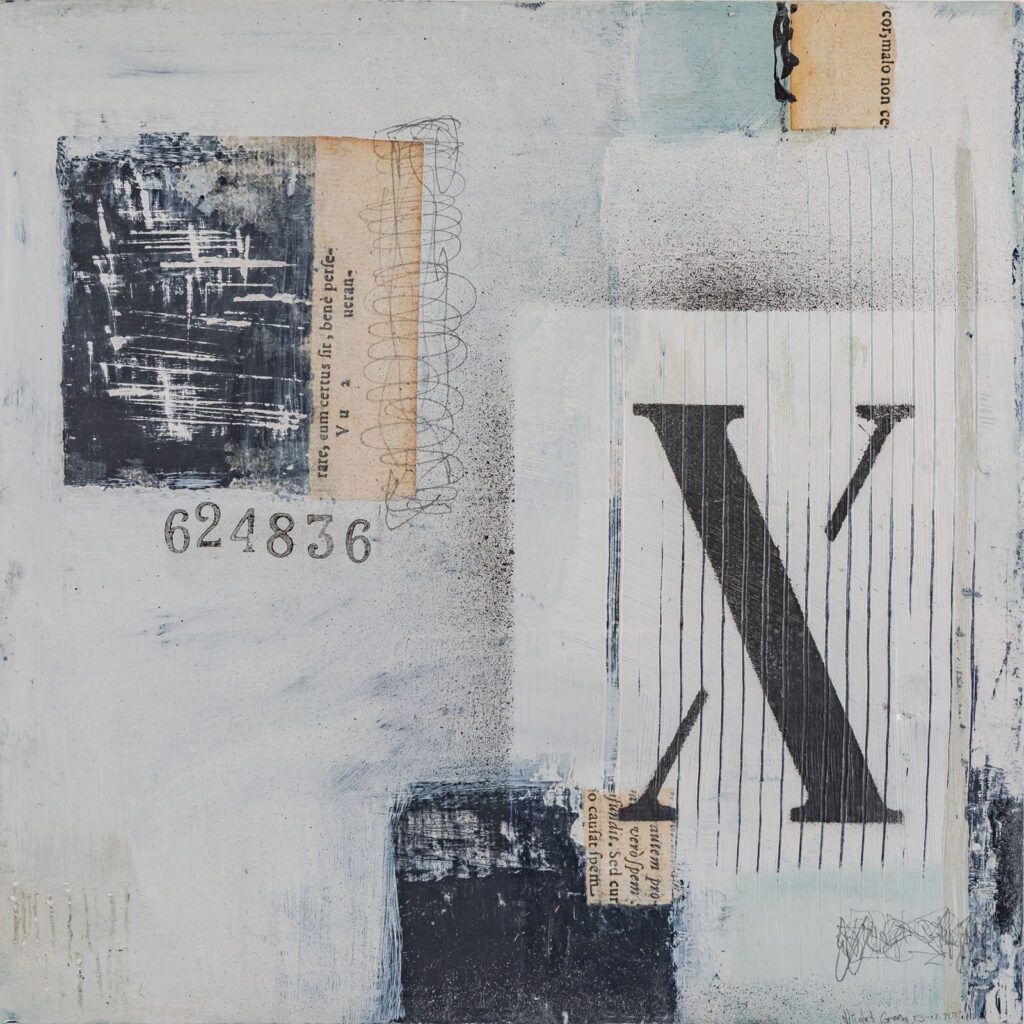 Exit - Mixed Media Art