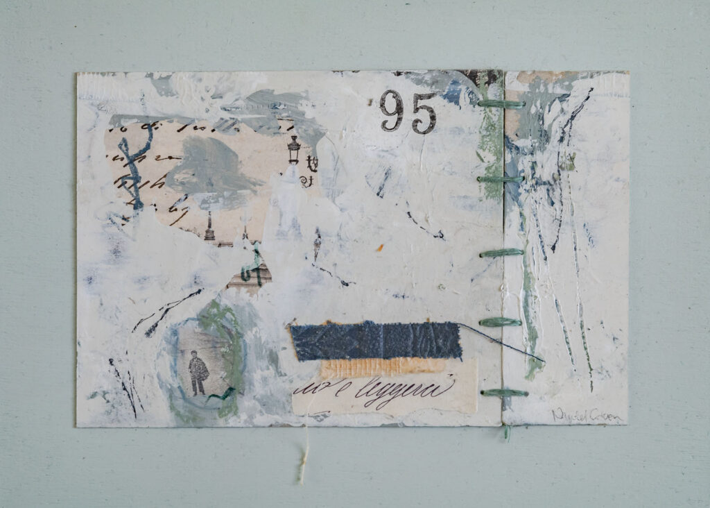 Vintage Italian Postcard 95 - Mixed Media Art