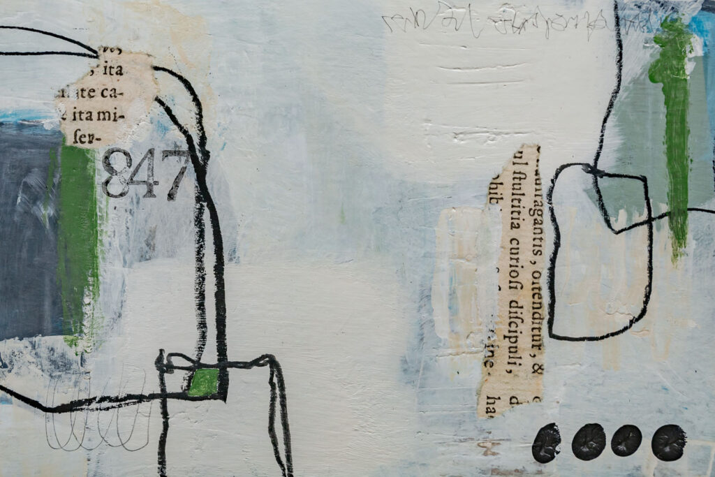 Curiosity - Mixed Media art