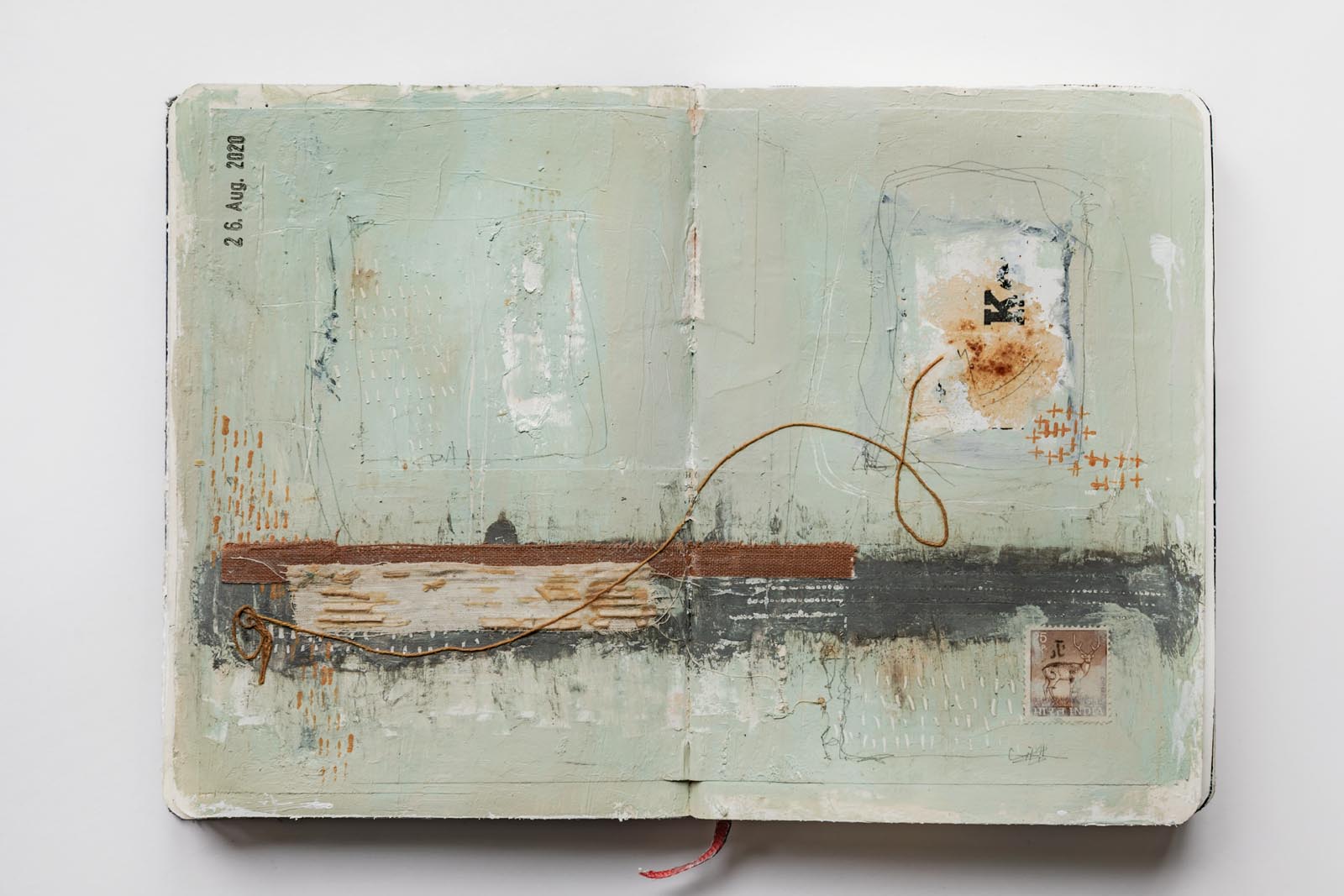 Art Journal - Inspired by Jeanne Oliver