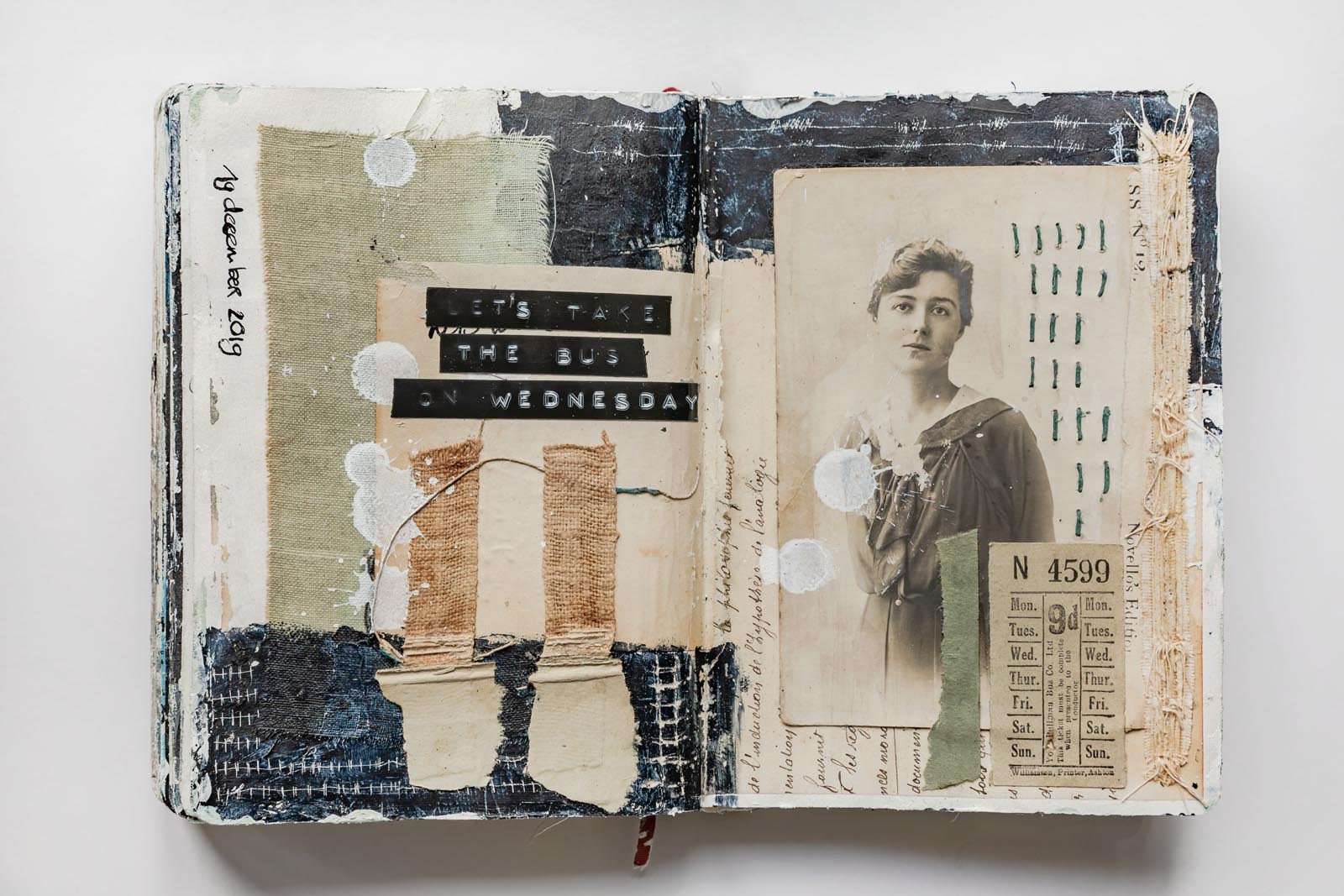 Art Journal - Let's take the bus